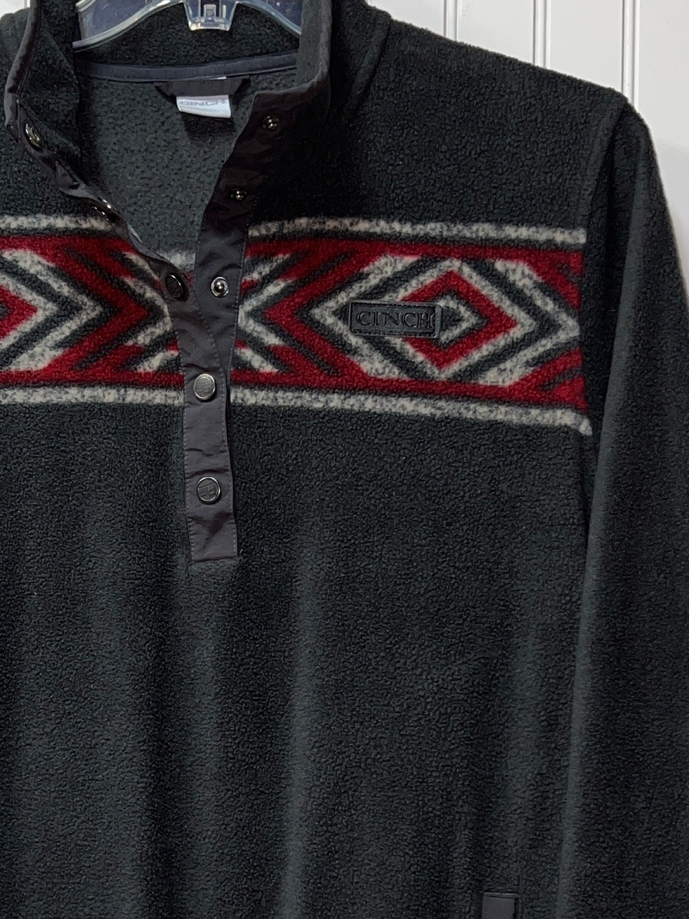 Cinch Western Aztec Polar Fleece L Southwestern